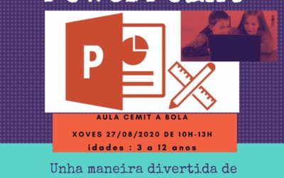 «Divírtete co PowePoint», xornada formativa da aula CeMIT para nenos/as
