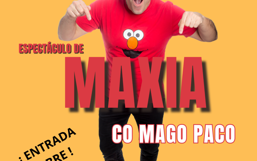 ESPECTÁCULO DE MAXIA NA ÁREA RECREATIVA